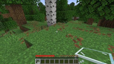 mine glass without silk touch, break glass minecraft