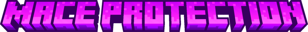 mace protection datapack/mod title image minecraft